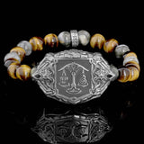 Die Legion der Unsterblichen – FFXIV x Flibustier – Offizielles Armband aus Edelsteinen und 925er Silber