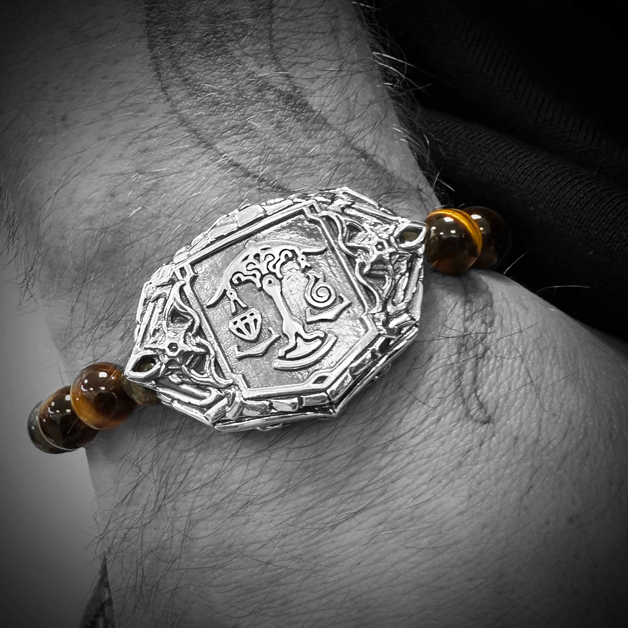 Die Legion der Unsterblichen – FFXIV x Flibustier – Offizielles Armband aus Edelsteinen und 925er Silber