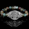 Die Bruderschaft der Morgenviper – FFXIV x Flibustier – Offizielles Armband aus Edelsteinen und 925er Silber Die Bruderschaft der Morgenviper – FFXIV x Flibustier – Offizielles Armband aus Edelsteinen und 925er Silber
