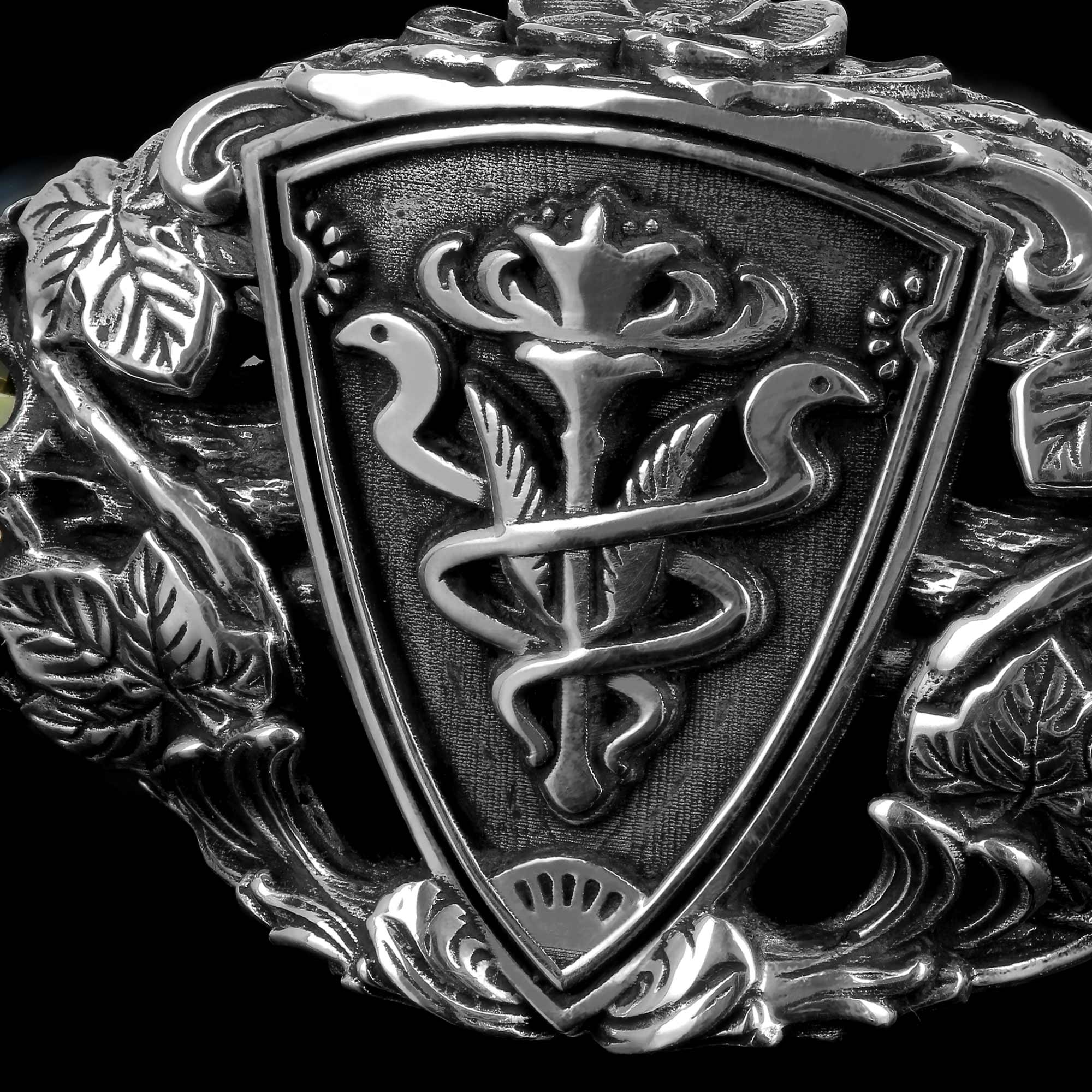 The Order of the Twin Adder - FFXIV x Flibustier - Officially licensed bracelet in gemstones and 925 silver