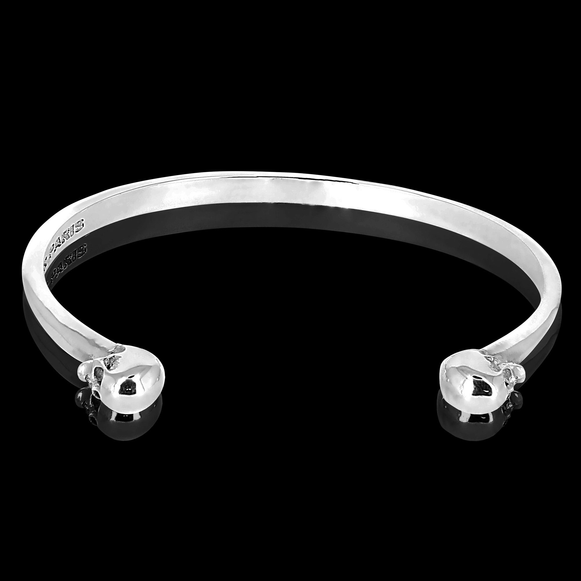 Bangle Hamlet - Sterling Silver skull 925