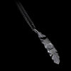 Pendant with chain - La Plume de Maat Black edition Pendant with chain - La Plume de Maat Black edition
