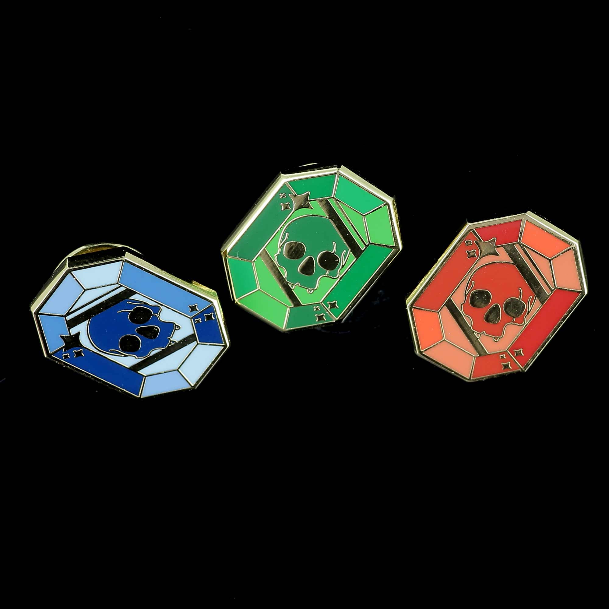 Pins - Edelsteine