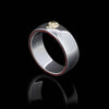 Calico - 925 silver and 18k gold ring