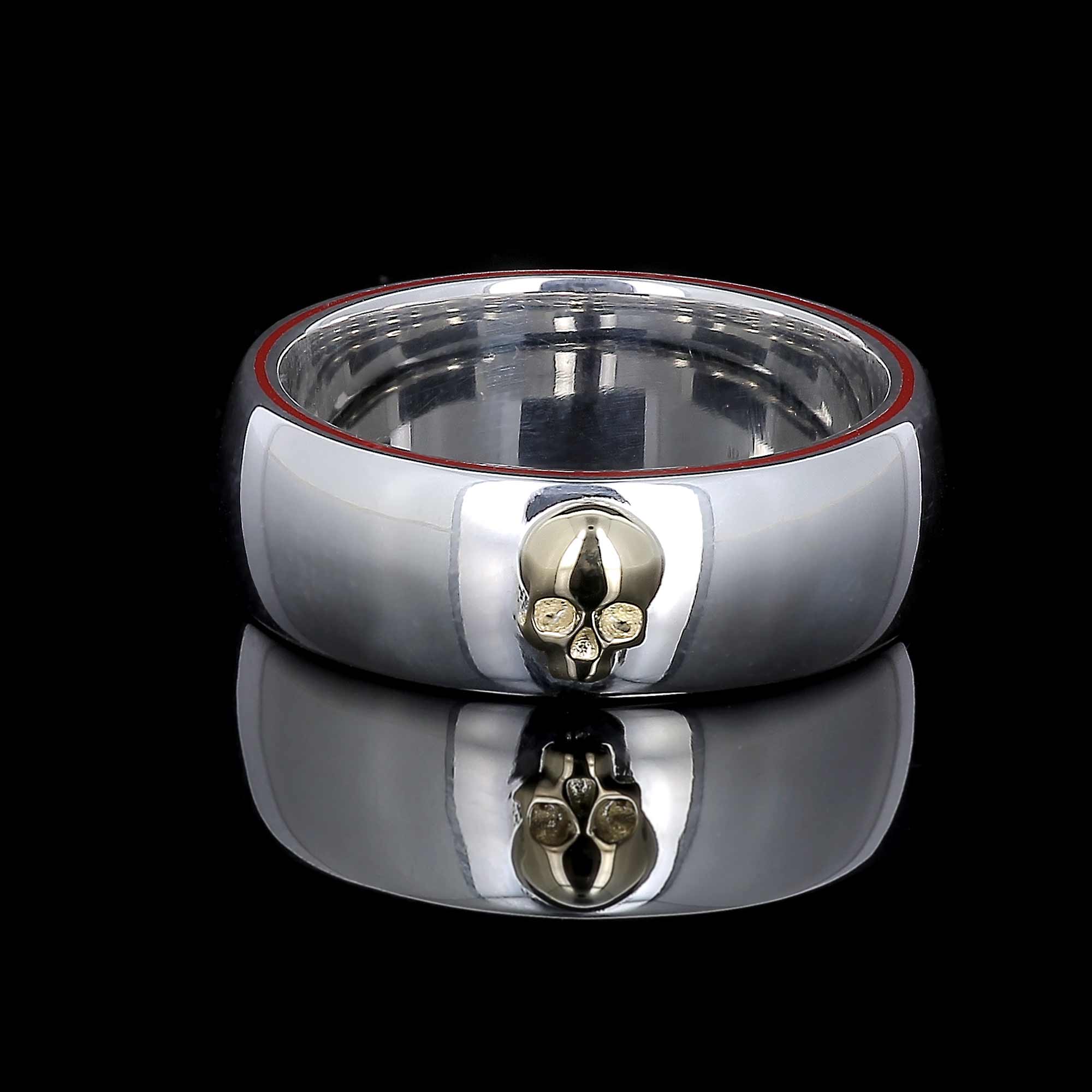 Calico – Ring aus 925er Silber und 18 Karat Gold