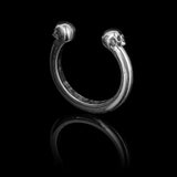 Read's - Offener Ring aus 925er Sterlingsilber
