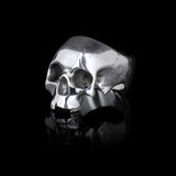 Hamlet Ring - Sterling Silver skull ring