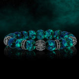 Silver Grenade - Hotaru - bracelet en perles lucioles d'Okinawa