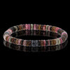 BAHAMAS - Tourmaline and silver bracelet - Black edition