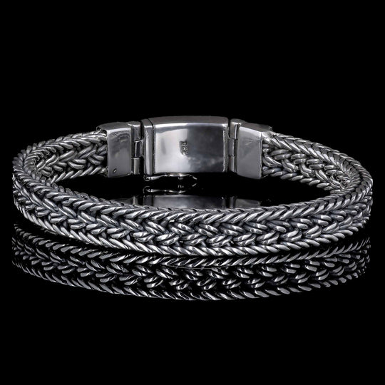 Balinese mesh bracelet | Braided 925 silver