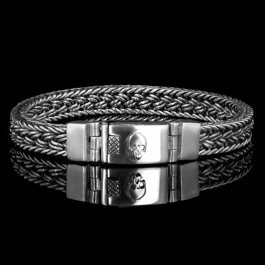 Balinese mesh bracelet | Braided 925 silver