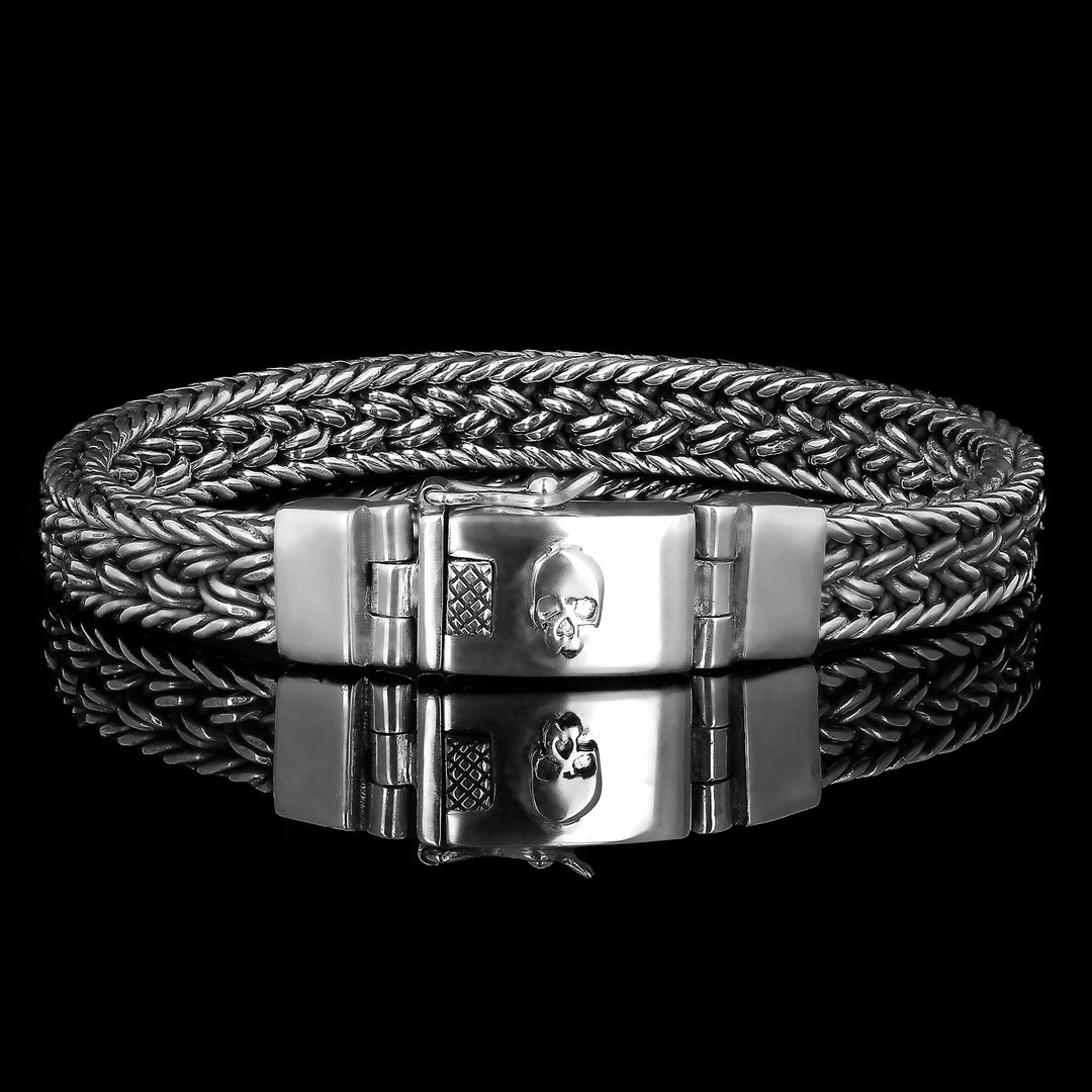 Balinese mesh bracelet | Braided 925 silver