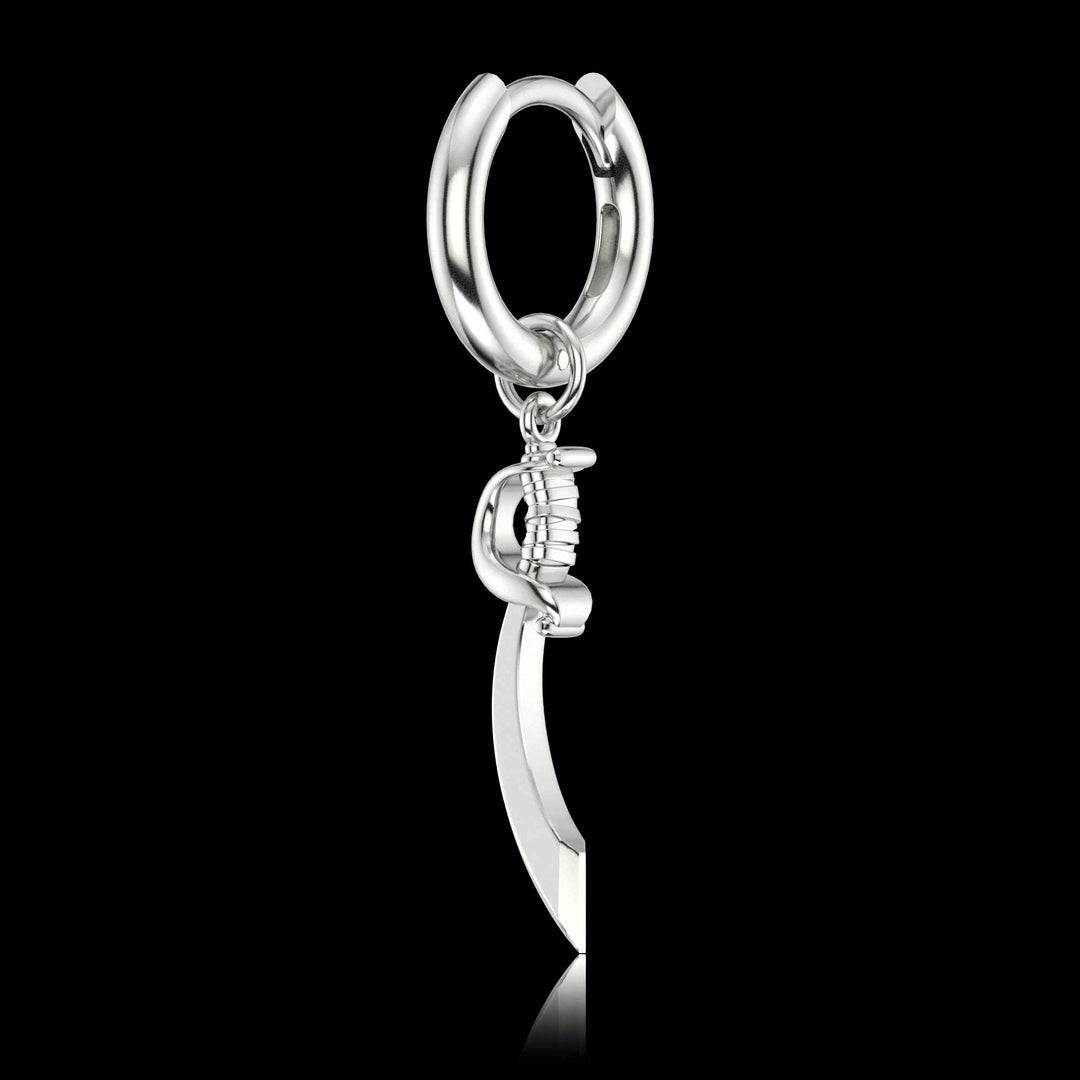 Cutlass - Boucle d'oreille en argent