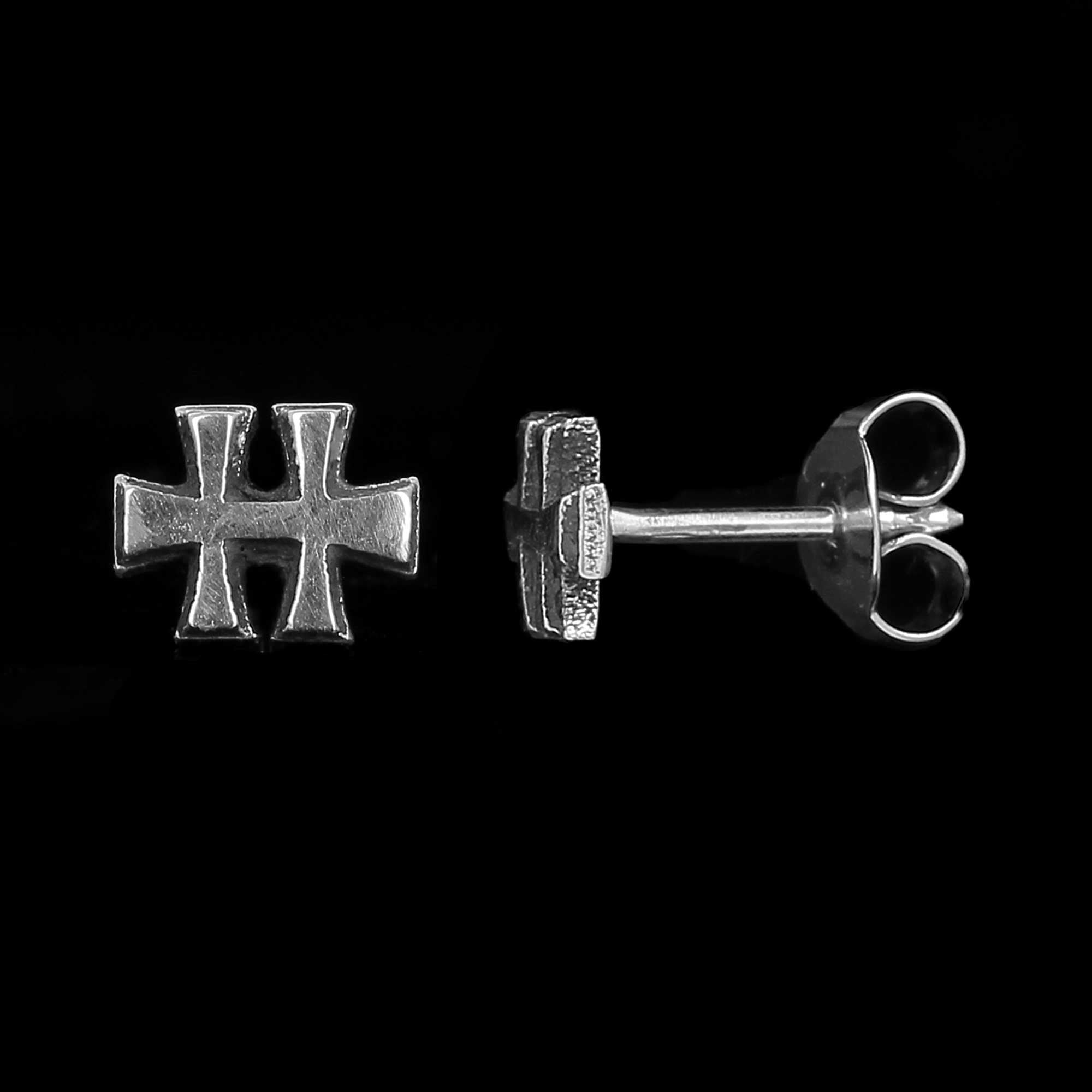 Paar Hellfest©-Ohrringe aus 925er Silber