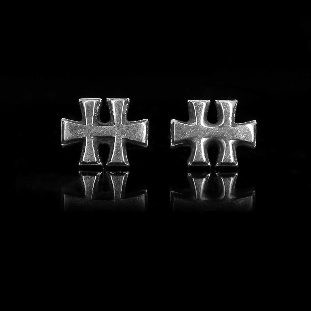 Pair of Hellfest© earrings in 925 silver