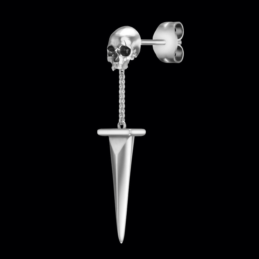 Pendante d'oreille en argent - Dagger