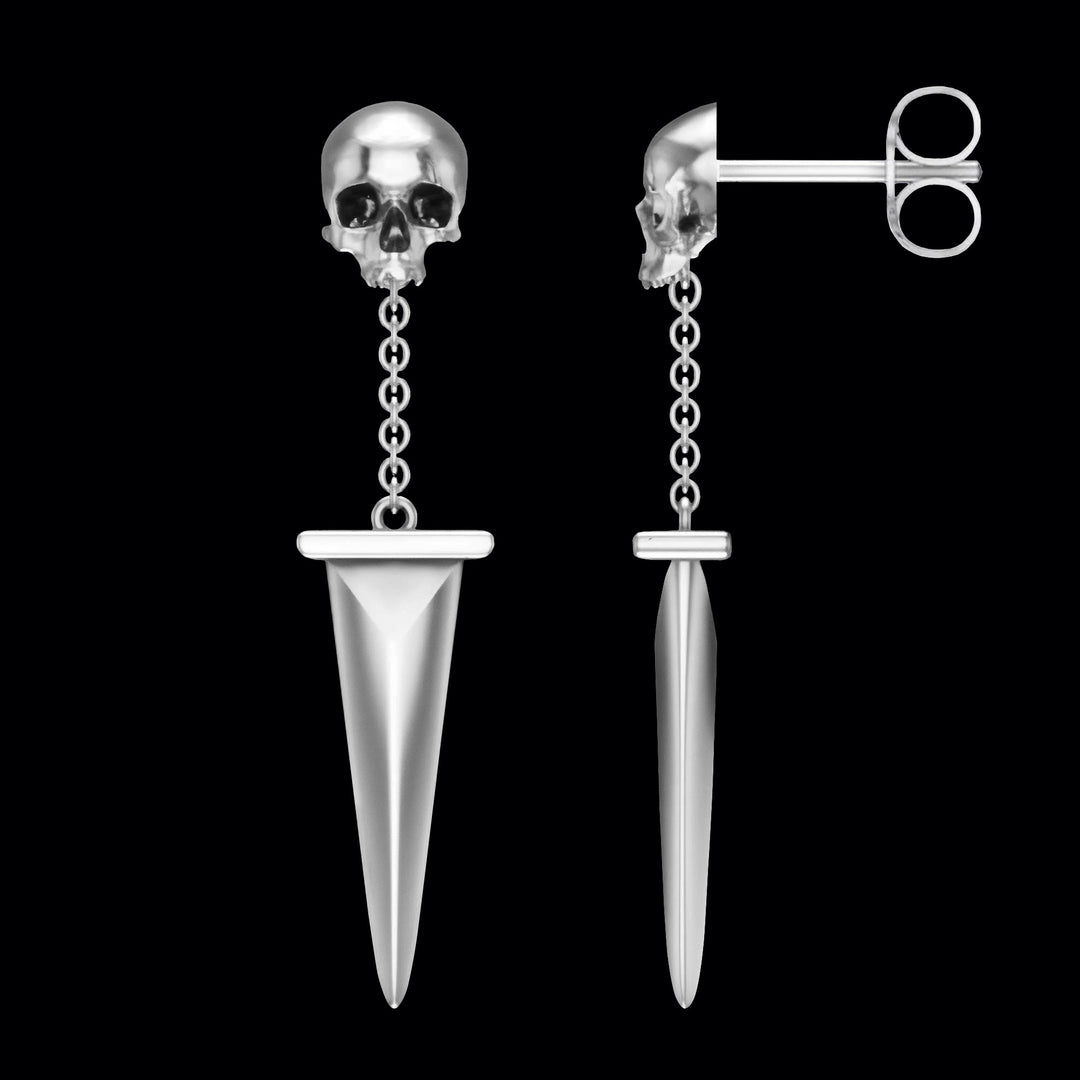 Pendante d'oreille en argent - Dagger