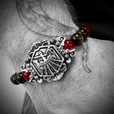 Das Maelstrom FFXIV x Flibustier | Offizielles Armband aus Edelsteinen und 925er Silber