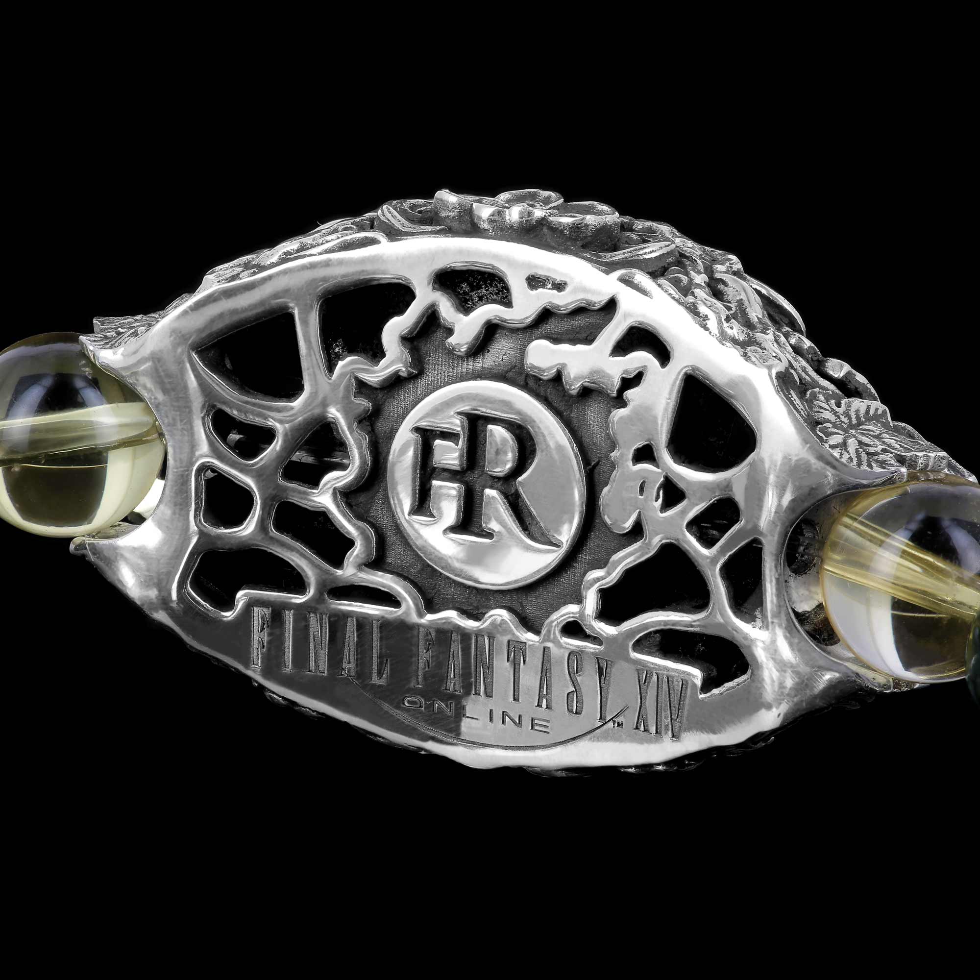 L'ordre des Deux Vipères - FFXIV x Flibustier - Bracelet officiel en pierres fines et argent 925