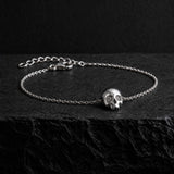 Sweet Death Diamonds | Armband Vanity aus Sterlingsilber und weißen Diamanten
