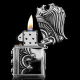 Hades | Briquet tempête en argent 925 by Olivier Ledroit x Flibustier Paris