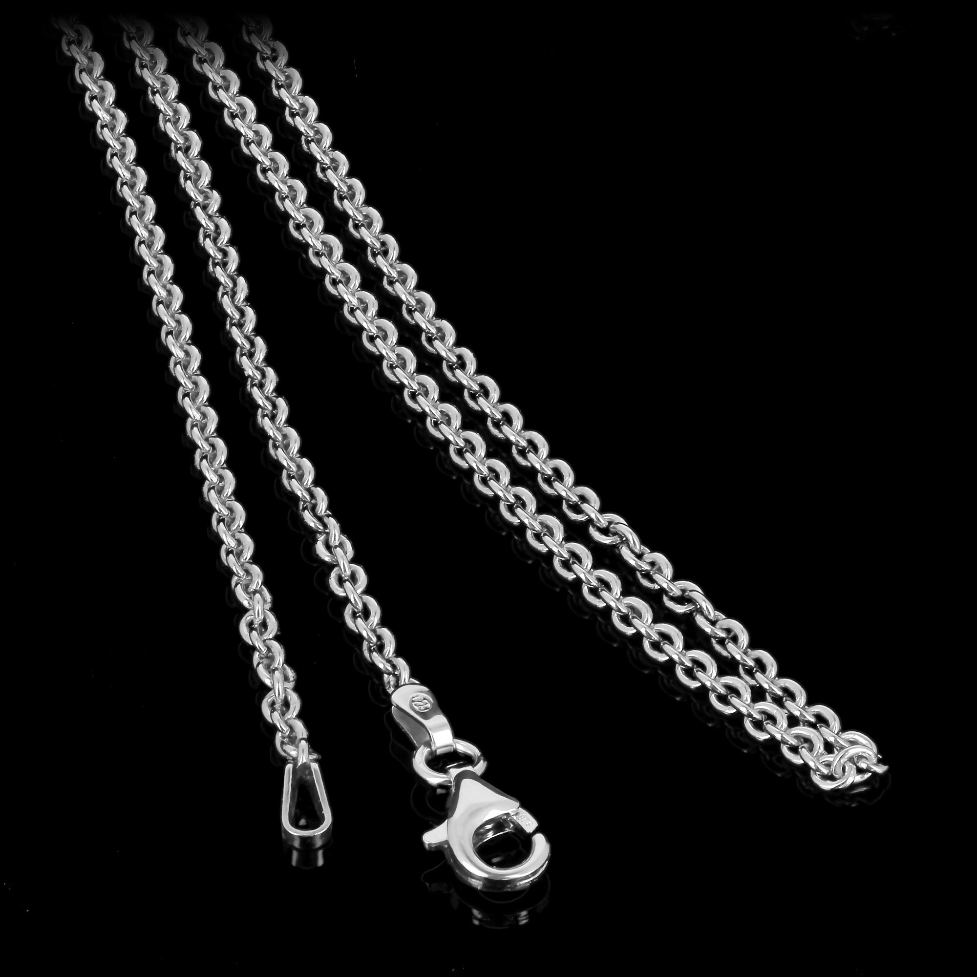 Chaîne De Bijoux 10 M (or + Argent) - Pour Fabrication De Colliers, Bracelets DIY - Maillons 5x3,5 Mm, Acier Inoxydable