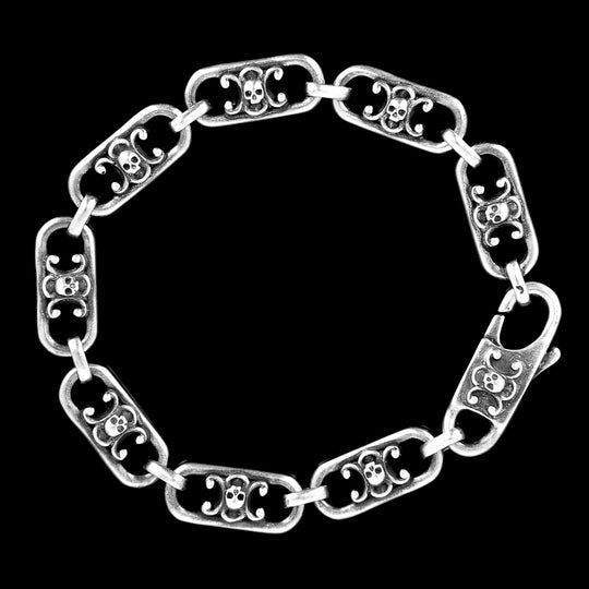 Le Triomphe - Bracelet rock en argent 925 Sterling