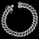 Kleines Kraken-Armband | Cuban Link aus 925er Sterlingsilber