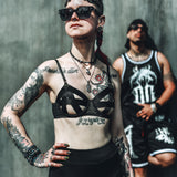 "Die With Me" pendant in 925 silver | Crève x Flibustier