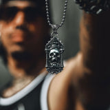 "Die With Me" pendant in 925 silver | Crève x Flibustier