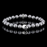 K.I.S.S. bracelet in Hematite and silver