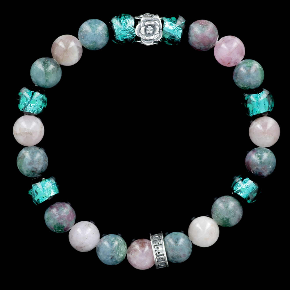 Les Roses de Bonny - KISS Candy Mayan- Bracelet en pierres fines