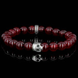 K.I.S.S. Armband aus rotem Jade