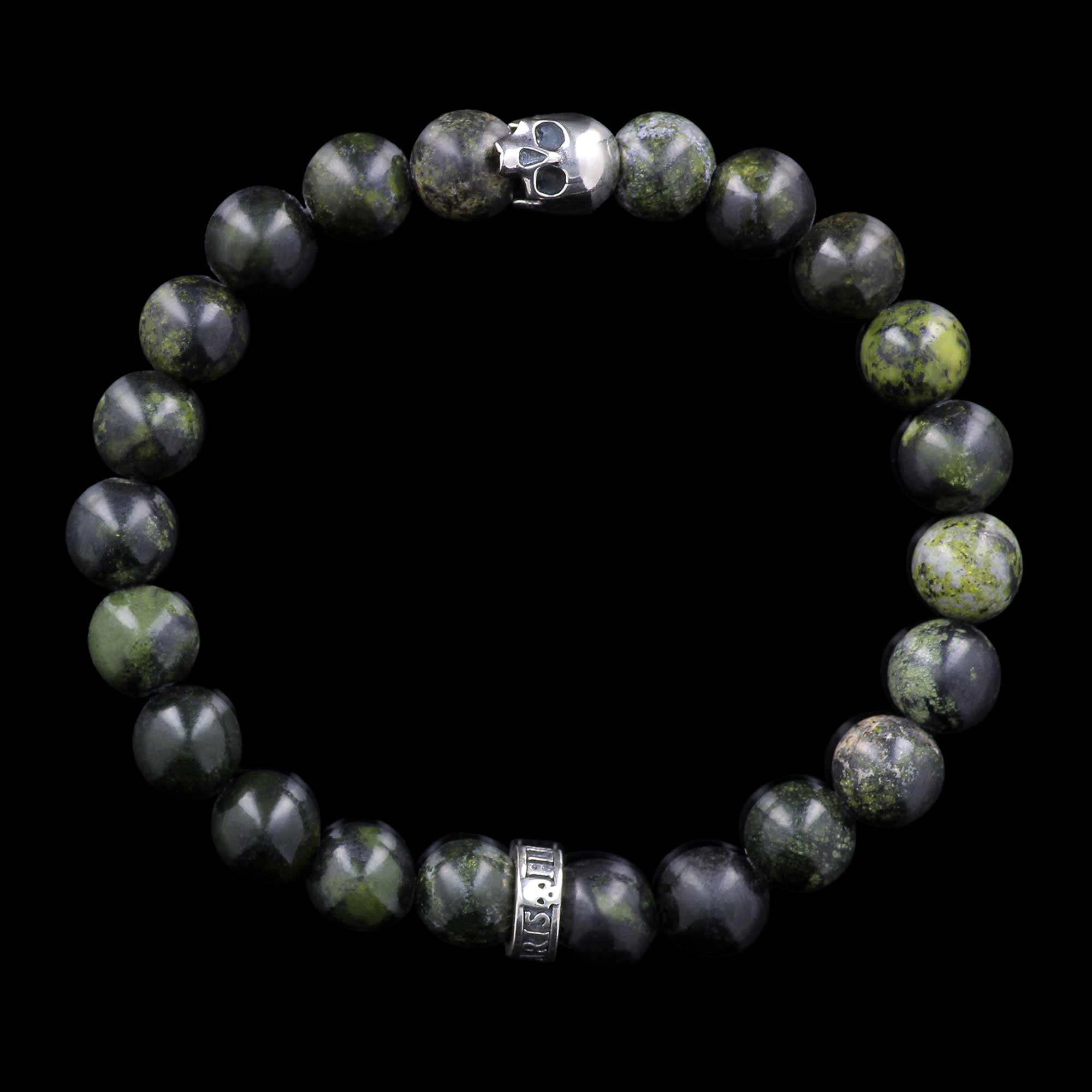 KISS | Serpentine jade bracelet