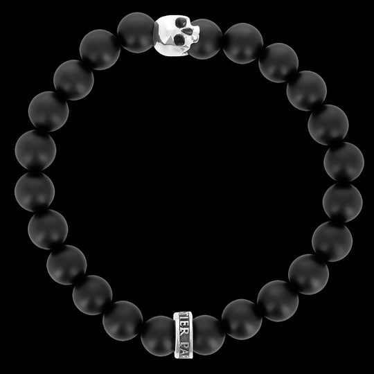 K.I.S.S. bracelet en Onyx Mate et argent