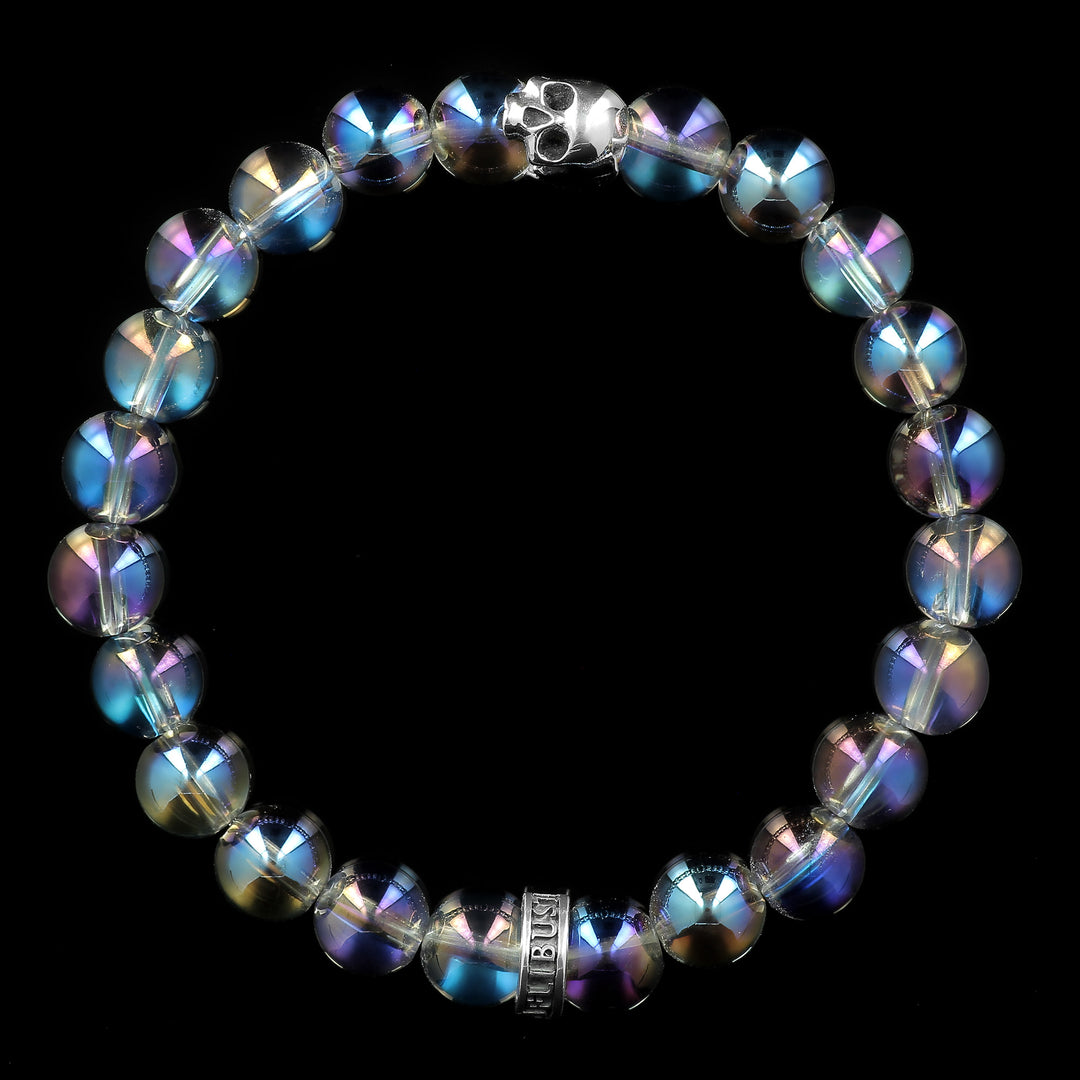 KISS Sirene - blue crystal quartz and 925 silver bracelet