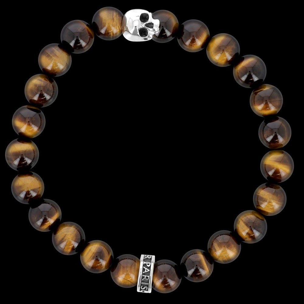 K.I.S.S. - Tiger's eye and Sterling Silver bracelet