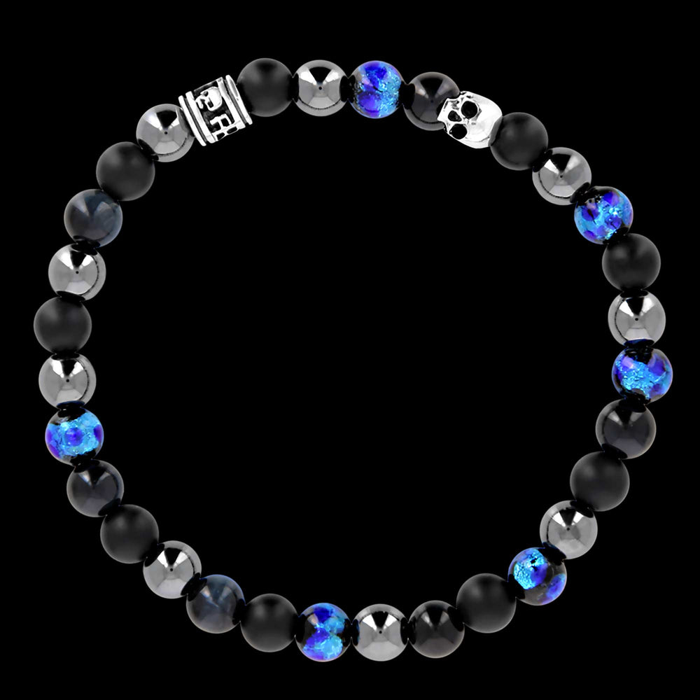 MINI - Candy Hotaru - Gemstones, Hoatru® beads and Sterling Silver bracelet