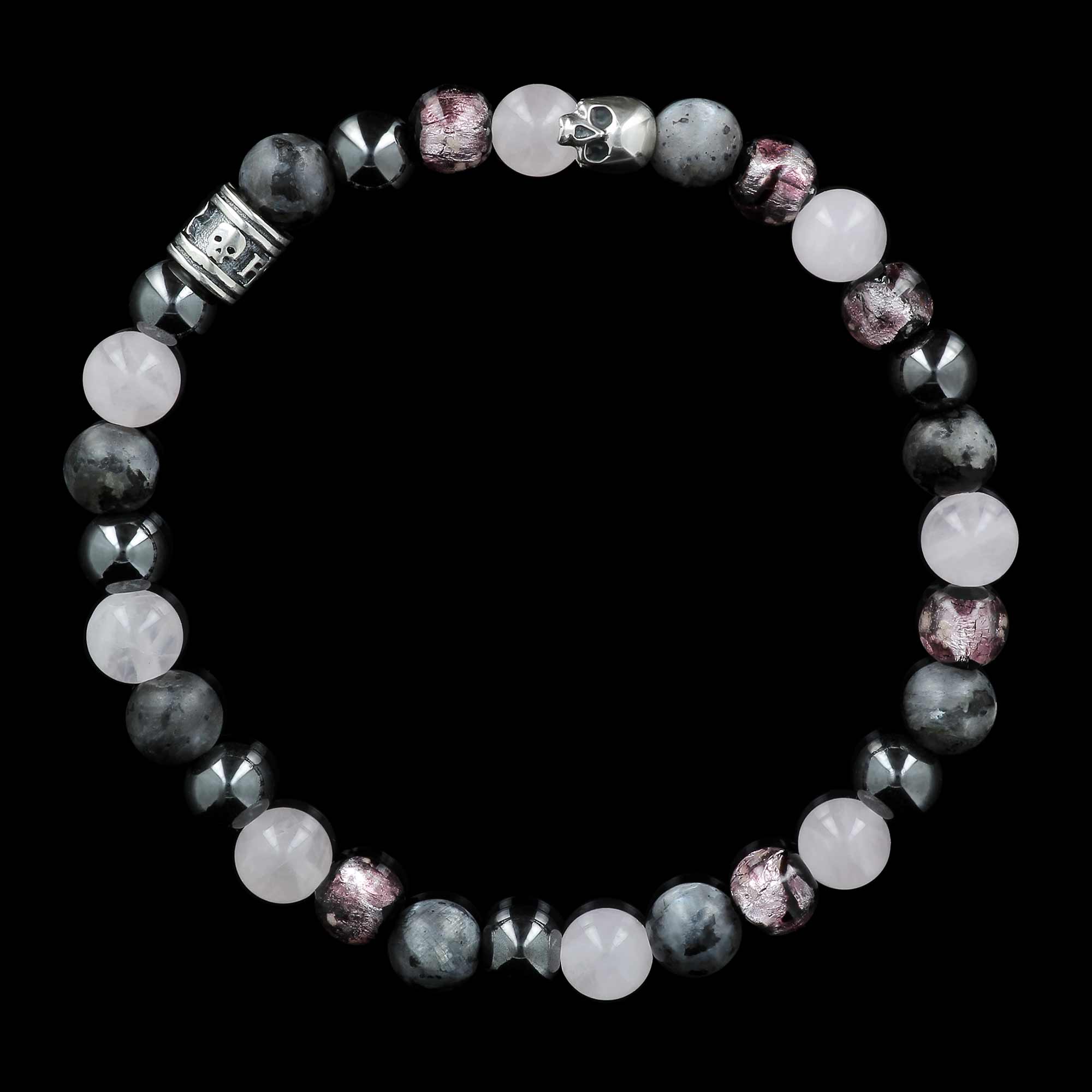 MINI - Candy Hotaru - Gemstones, Hoatru® beads and Sterling Silver bracelet