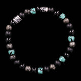 MINI Candy Hotaru | bracelet en pierres fines et argent Vert Émeraude