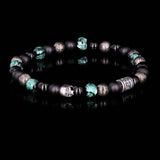 MINI Candy Hotaru | bracelet en pierres fines et argent Vert Émeraude