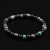 MINI Candy Hotaru | bracelet en pierres fines et argent Vert Émeraude