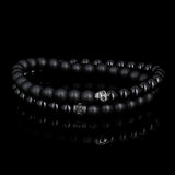 Mini Trindad Black edition - bracelet en onyx finitions ruthenium noir