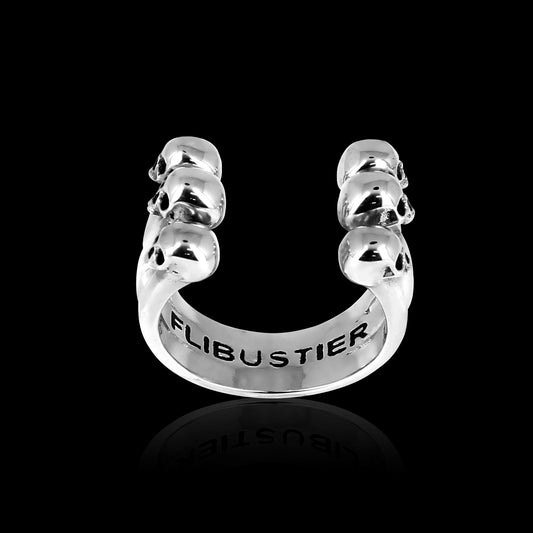 Mr Ribs - Sterling Silver Ring