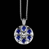 Barillet Bonnie and Clyde | Pendentif en argent 925 Saphir de laboratoire