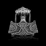 Sterling Silver Thor's Hammer pendant - Mjöllnir - Official Assassin's Creed Valhalla x Flibustier Paris jewelry