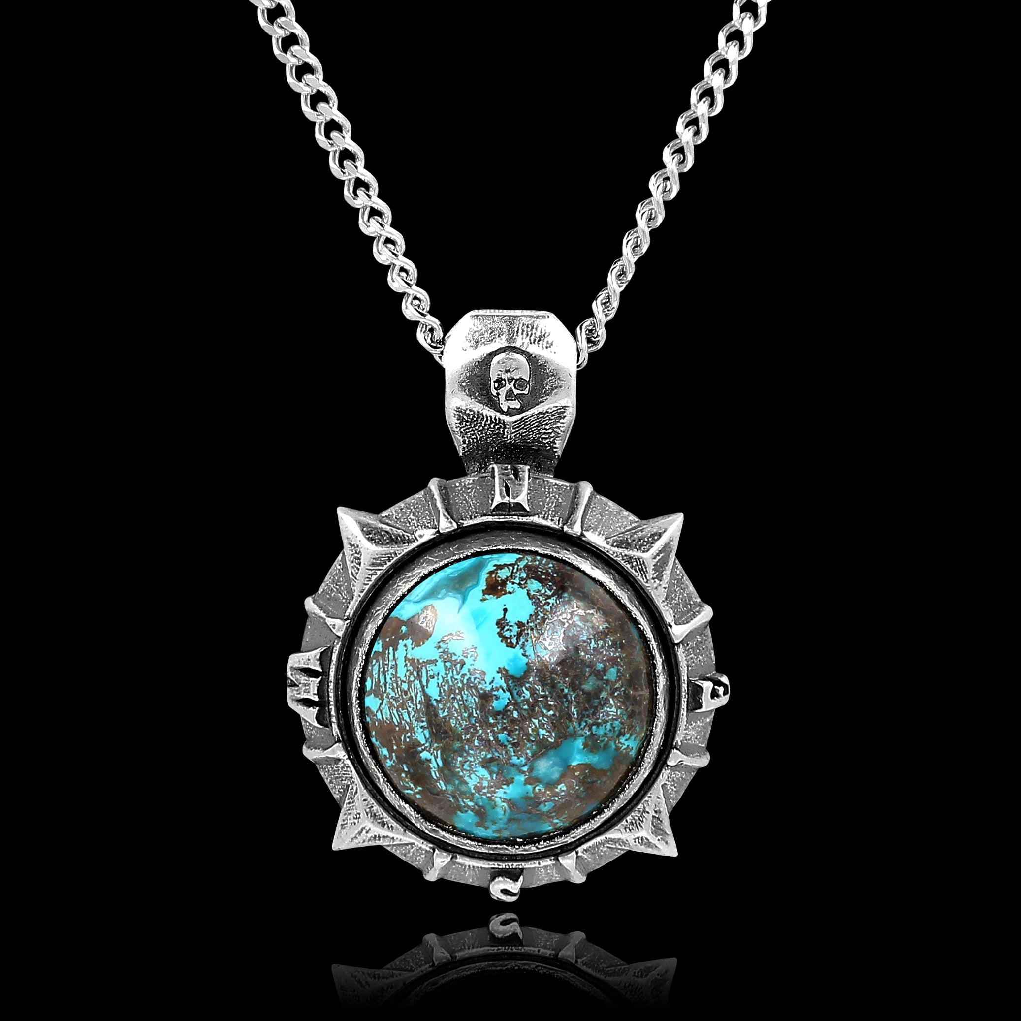 Chrysocolla - Ornament for Wind Rose Interchangeable system