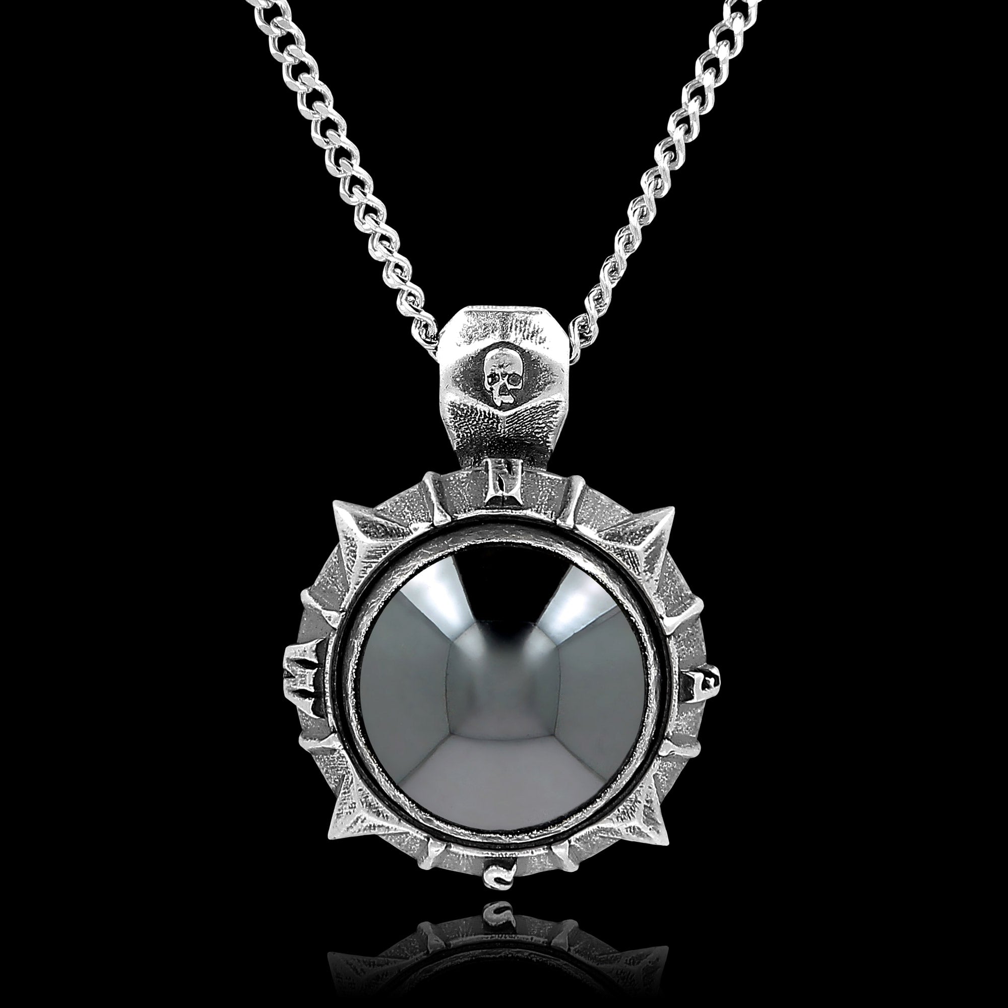 Hematite - Ornament for Wind Rose Interchangeable system