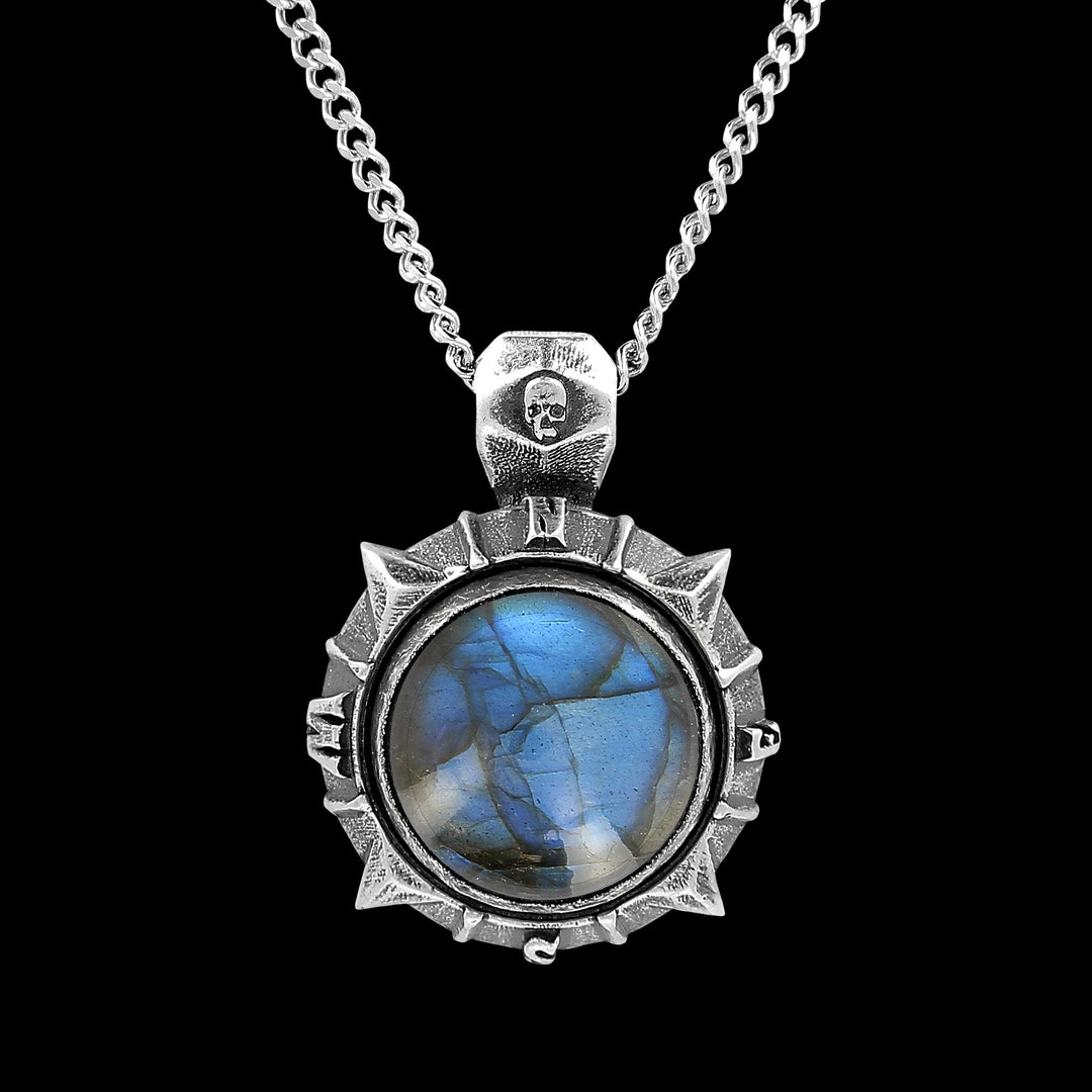 Wind Rose - Sterling Silver interchangeable pendant