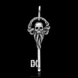 Pendentif seul - La Clé de Cthulhu en argent 925